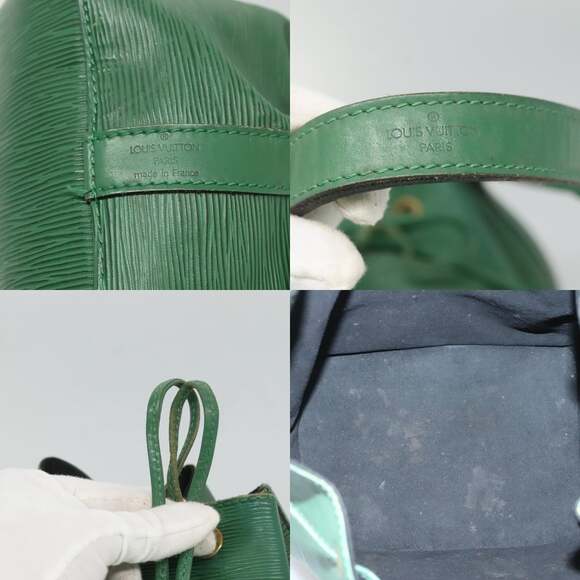 LOUIS VUITTON Epi Petit Noe Shoulder Bag Green M44104 - Picture 11 of 12